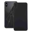 Glass Battery Back Cover for iPhone XS(Black) - 1
