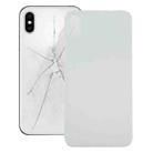 Glass Battery Back Cover for iPhone XS(White) - 1