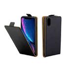 For iPhone XR Business Style Vertical Flip TPU Leather Case with Card Slot (Black) - 1