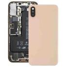 Battery Back Cover with Back Camera Bezel & Lens & Adhesive  for iPhone XS(Gold) - 1
