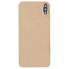 Battery Back Cover with Back Camera Bezel & Lens & Adhesive  for iPhone XS(Gold) - 3