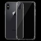 For iPhone X Ultrathin Transparent TPU Soft Protective Case(Transparent) - 1