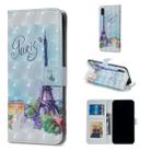 For iPhone X Tower Pattern Horizontal Flip Leather Case with Holder & Card Slots & Photo Frame & Wallet - 1