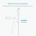 ANKER PowerLine II USB to 8 Pin MFI Certificated Data Cable, Length: 1.8m(White) - 4