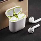 Metal Dustproof Sticker for Apple AirPods 2 (Wireless Charging)(Green) - 5