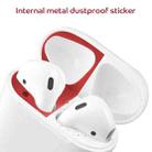 Metal Dustproof Sticker for Apple AirPods 1(Purple) - 8