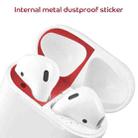 Metal Dustproof Sticker for Apple AirPods 2(Purple) - 8