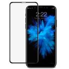 For iPhone X IMAK 9H Surface Hardness Full Screen Tempered Glass Film (Black) - 1