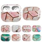 Electroplating Painted Shockproof TPU Protective Case For Apple AirPods Pro (Pink) - 3
