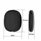 A Pair Full Coverage Anti-scratch Silicone Headphone Protective Case for AirPods Max(Black) - 7