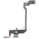 Original Charging Port Flex Cable for iPhone XS (Gold) - 1