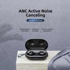 ROCK EB80 Bean TWS Bluetooth 5.0 Wireless Active Noise Cancelling Earphone(Black) - 9