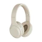 ROCK Space O2 HiFi Bluetooth 5.0 Wireless Headset with Mic, Support TF Card(White) - 1