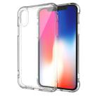 For iPhone X / XS Transparent Acrylic + TPU Airbag Shockproof Case (Transparent) - 1