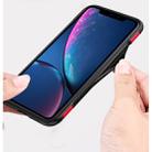 For iPhone XR Magnetic 360 Degrees Rotation Ring Armor Protective Case(Rose Gold) - 6