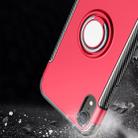 For iPhone XR Magnetic 360 Degrees Rotation Ring Armor Protective Case(Rose Gold) - 8