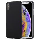 SULADA Car Series Magnetic Suction TPU Case for iPhone XS / X (Black) - 1