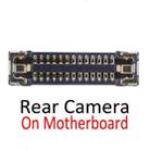 Rear Back Camera FPC Connector On Motherboard for iPhone XS - 2