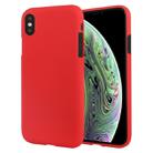 For iPhone XS GOOSPERY SOFT FEELING Liquid TPU Drop-proof Soft Case(Red) - 1