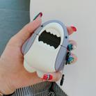 For AirPods Pro Shark Shape Silicone Earphone Protective Case with Hook - 1