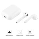 i11-TWS Bluetooth V5.0 Wireless Stereo Earphones with Magnetic Charging Box, Compatible with iOS & Android(White) - 4