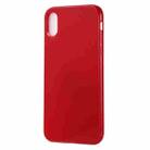 For iPhone XR Candy Color TPU Case(Red) - 1