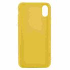 For iPhone XR Candy Color TPU Case(Yellow) - 3