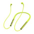 Neck-mounted Air Conduction Bluetooth Earphone with Magnetic Buckle, Support Call Vibration & Hands-free Calling & Battery Display & Multi-point Connection(Yellow) - 1