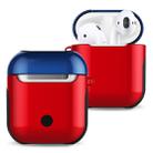 Varnished PC Bluetooth Earphones Case Anti-lost Storage Bag for Apple AirPods 1/2 - 1
