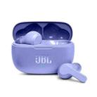 JBL WAVE 200TWS Bluetooth 5.0 True Wireless Semi-in-ear Bluetooth Earphone (Purple) - 1