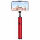 JOYROOM JR-Oth-AB601 Magic Flute Series Bluetooth Wireless Selfie Stick (Red) - 1