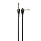 hoco UPA14 3.5mm Plug AUX Audio Cable, Length: 1m(Black) - 1