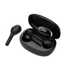 Langsdom T9S TWS Bluetooth 5.0 Wireless Bluetooth Earphone with Charging Box & Digital Display, Support HD Call & Voice Assistant(Black) - 1
