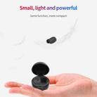 A10 TWS Space Capsule Shape Wireless Bluetooth Earphone with Magnetic Charging Box & Lanyard, Support HD Call & Automatic Pairing Bluetooth(Black) - 9
