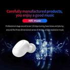 A10 TWS Space Capsule Shape Wireless Bluetooth Earphone with Magnetic Charging Box & Lanyard, Support HD Call & Automatic Pairing Bluetooth(Black) - 12