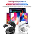 A10 TWS Space Capsule Shape Wireless Bluetooth Earphone with Magnetic Charging Box & Lanyard, Support HD Call & Automatic Pairing Bluetooth(White + Black) - 6