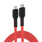 Original Xiaomi Youpin GL870 ZMI USB-C / Type-C to 8 Pin Silicone Cable, Cable Length: 1m(Red) - 1
