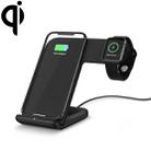 F11 Vertical Magnetic Wireless Charger for QI Charging Standard Mobile Phones & Apple Watch Series (Black) - 1
