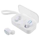 TI8S TWS Dazzling Wireless Stereo Bluetooth 5.0 Earphones with Charging Case(White) - 1