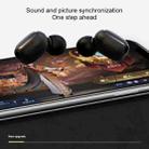 KONKA KT10 TWS CVC8.0 Noise Reduction Touch Smart Digital Display Bluetooth Earphone with Charging Box, Support Siri(Black) - 8