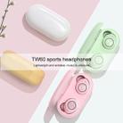 TW60 TWS Bluetooth 5.0 Touch Wireless Bluetooth Sports Earphone with Charging Box, Support Voice Assistant & Call(Pink) - 11