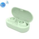 TW60 TWS Bluetooth 5.0 Touch Wireless Bluetooth Sports Earphone with Charging Box, Support Voice Assistant & Call(Green) - 1