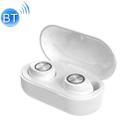 TW60 TWS Bluetooth 5.0 Touch Wireless Bluetooth Sports Earphone with Charging Box, Support Voice Assistant & Call(White) - 1