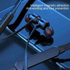 Bluetooth 5.1 Round Wire Neck-mounted Bluetooth Sports Earphone with Magnetic Function(Black) - 9