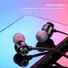 Bluetooth 5.1 Round Wire Neck-mounted Bluetooth Sports Earphone with Magnetic Function(Black) - 10