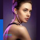 Bluetooth 5.1 Round Wire Neck-mounted Bluetooth Sports Earphone with Magnetic Function(Black) - 11
