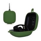 Solid Color Silicone Wireless Bluetooth Earphone Protective Case for Beats Powerbeats Pro(Grass Green) - 1