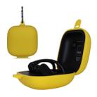 Solid Color Silicone Wireless Bluetooth Earphone Protective Case for Beats Powerbeats Pro(Yellow) - 1