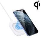 TOTU CACW-034 Glory Series 10W 3 in 1 Ultra-thin Wireless Fast Charger (White) - 1