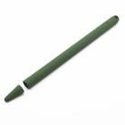 Stylus Pen Silica Gel Shockproof Protective Case for Apple Pencil 2 (Army Green) - 1